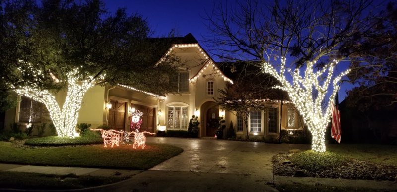 Christmas lights Keller