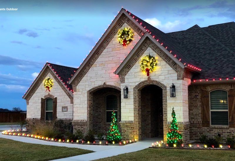 Christmas lights Keller